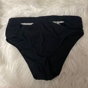 Used panties regular black